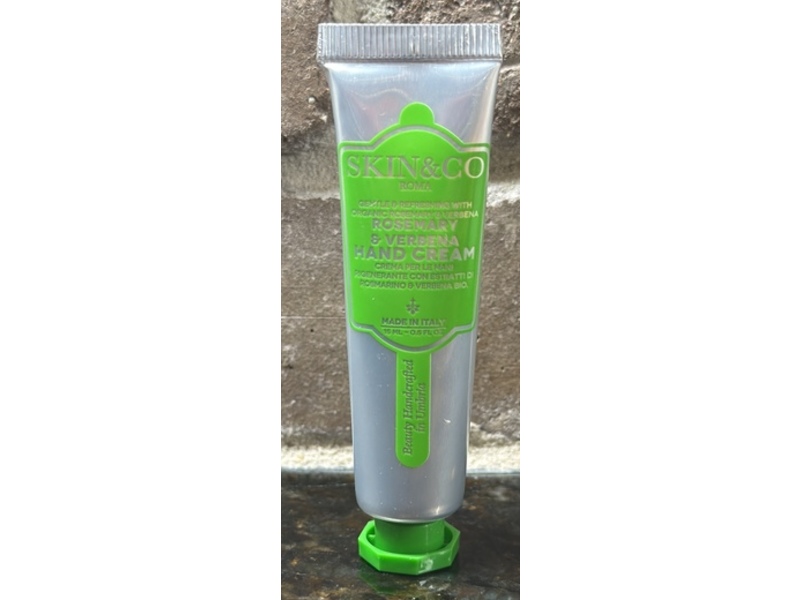 Skin&Co Roma Hand Cream, Rosemary & Verbena, 0.5 fl oz/150 mL