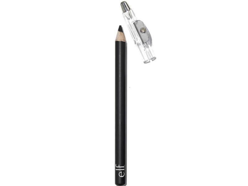 e.l.f. Cosmetics Satin Eyeliner Pencil, Black, 0.03 oz/0.85 g