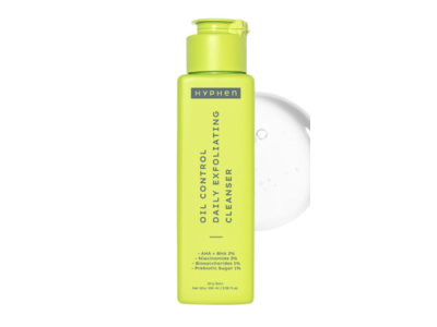 Hyphen Oil Control Daily Exfoliating Cleanser, 3.38 fl oz/100 mL