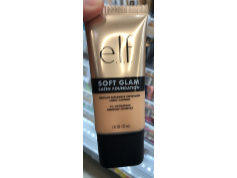 e.l.f. Soft Glam Satin Foundation, 23 Light Cool, 1 fl oz/30 mL