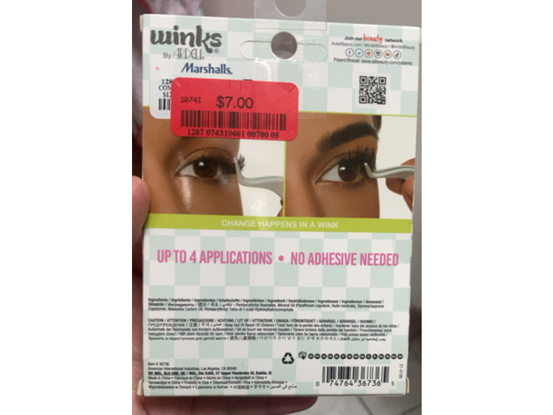 Ardell Winks Press On Lash Easy Underlash Extensions Kit