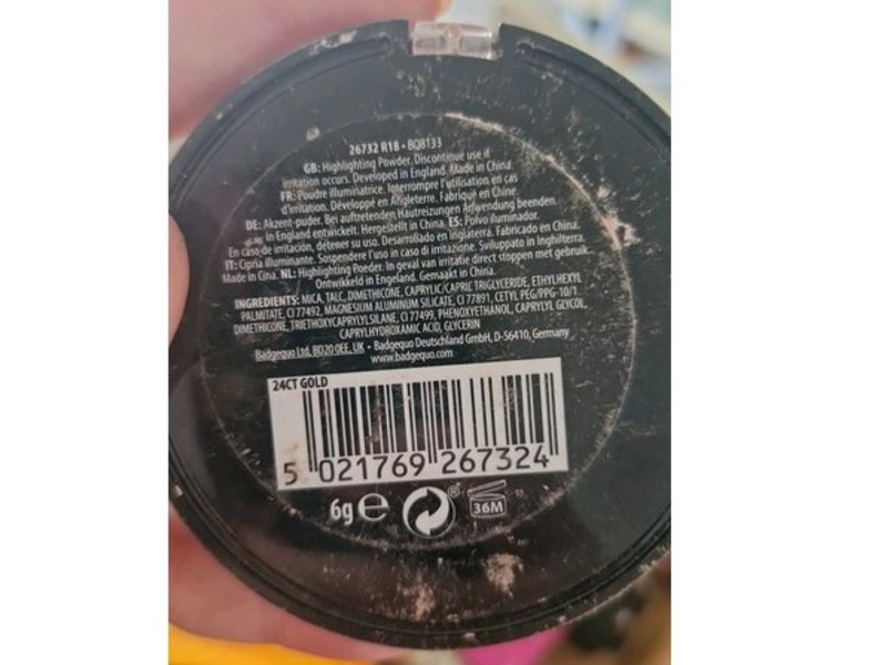 Technic Get Gorgeous Highlighting Powder, 24CT Gold, 6 g