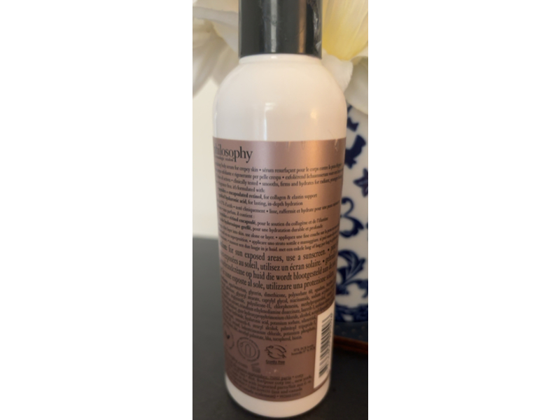 Philosophy Ultimate Miracle Worker Resurfacing Body Serum, Peptide & Encapsulated Retinol, 6.5 fl oz/195 mL