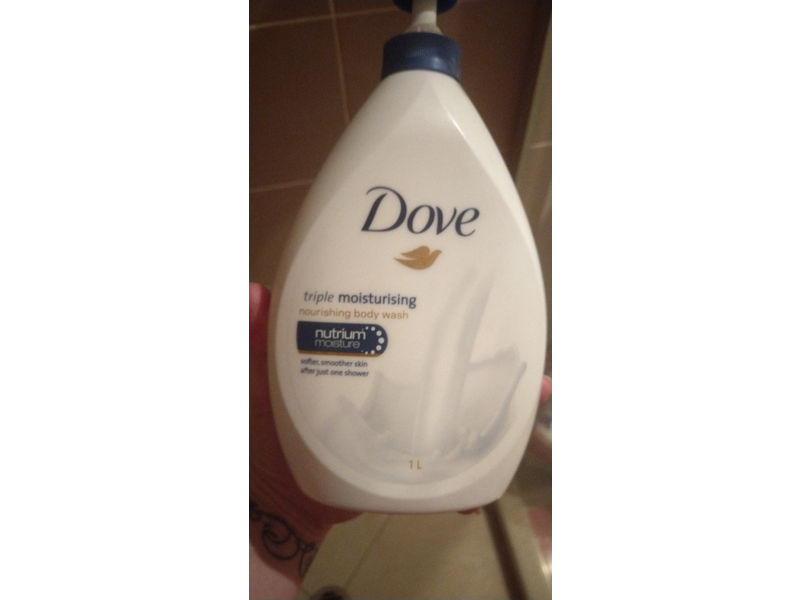 Dove Triple Moisturizing Nourishing Body Wash, 1 L