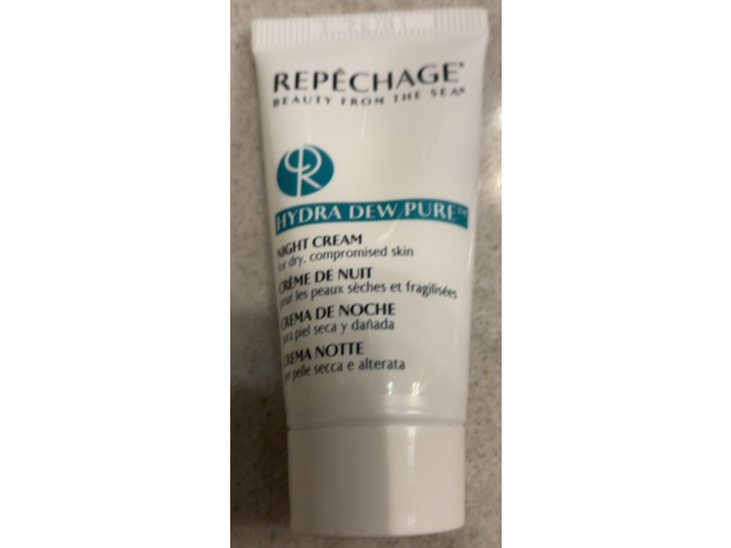 Repechage Hydra Dew Pure Night Cream, 0.5 oz/14 g