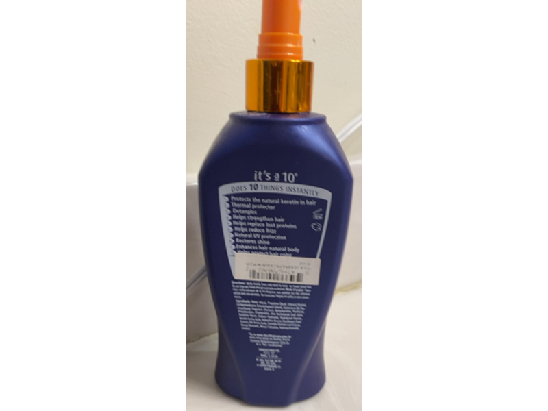 It's A 10 Miracle Leave-In Plus Keratin, 10 fl oz/295.7 mL