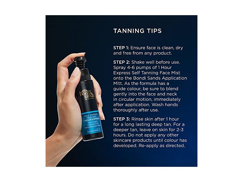 Bondi Sands Self Tanning Face Mist, 2.36 fl oz/70 mL
