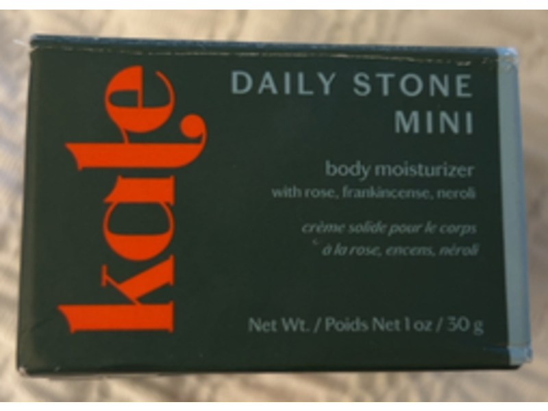 Kate Mcleod Body Moisturizer, Daily Stone, 1 oz/30 g