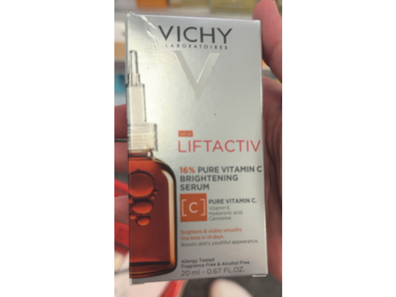 Vichy Liftactiv 16% Pure Vitamin C Brightening Serum, 0.67 fl oz