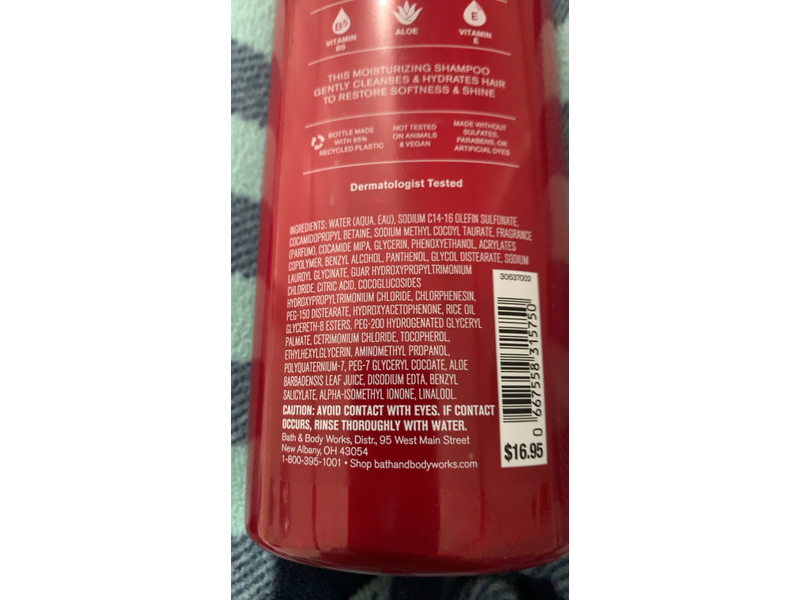 Bath & Body Works Shampoo, Japanese Cherry Blossom, 16 fl oz/473 mL