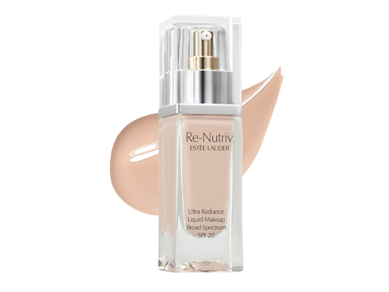 Estee Lauder Re-Nutriv Ultra Radiance Liquid Foundation, SPF 20 1 CO Cool Porcelain, 1 oz