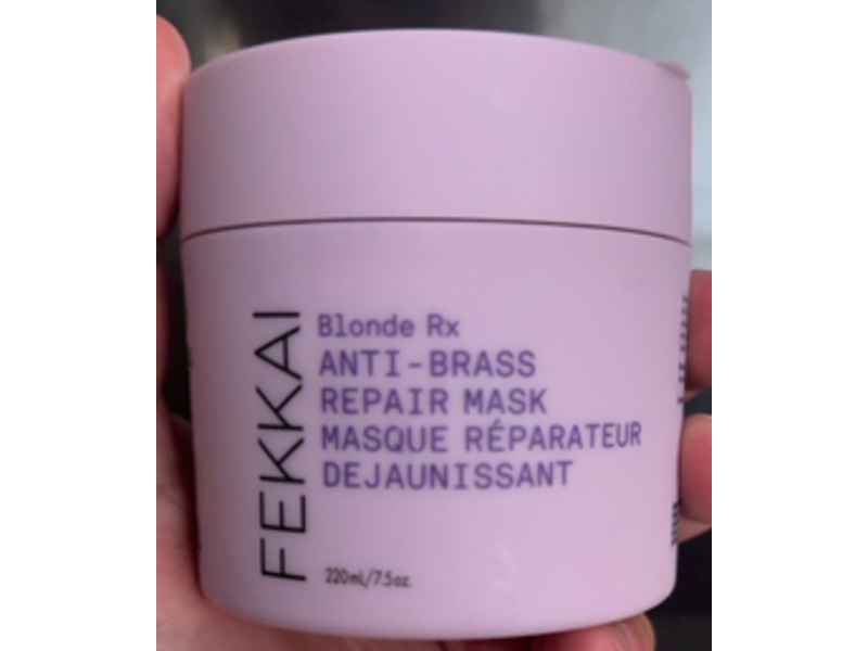 Fekkai Blonde Rx Anti-Brass Repair Purple Hair Mask, 7.5 oz/220 mL