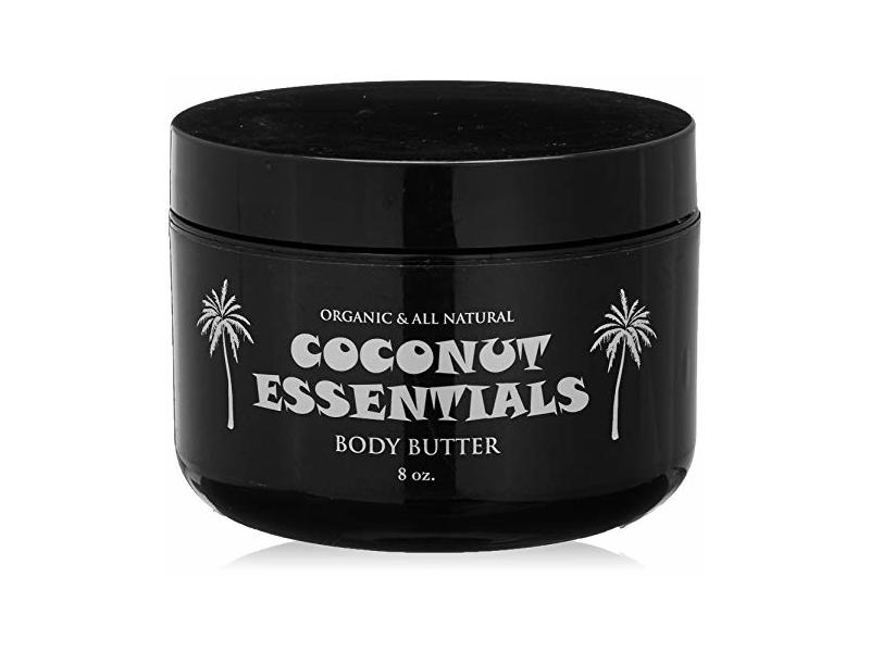 Coconut Essentials Organic & All Natural Body Butter, 8 oz