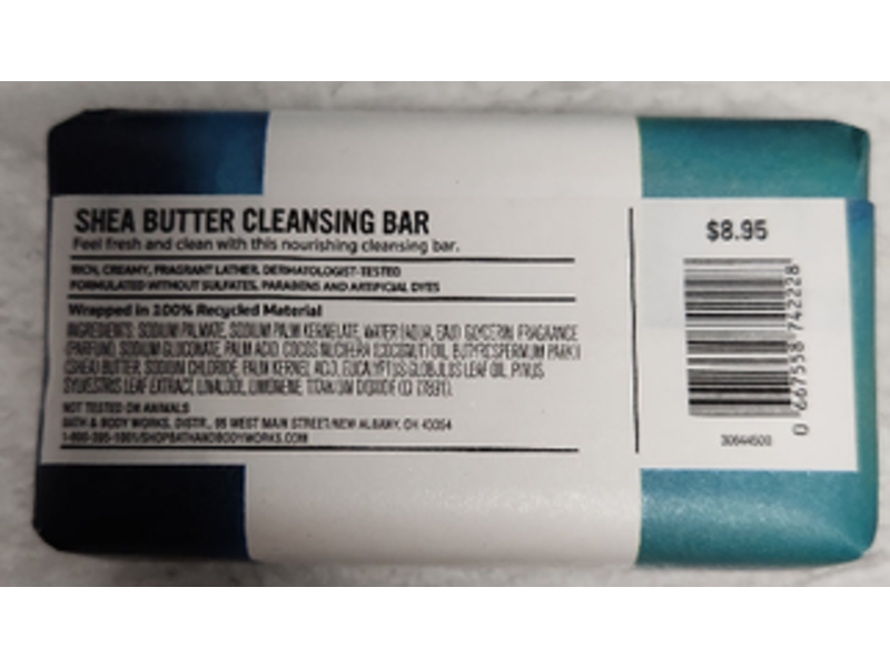 Bath & Body Works Northern Brights Cleansing Bar, Eucalyptus & Pine, 5 oz/141.75 g