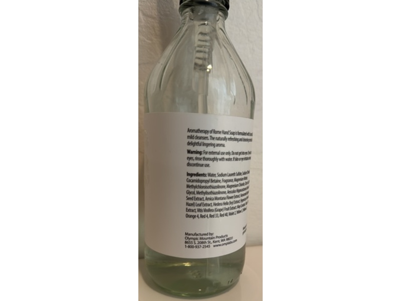 The Aromatherapy Of Rome Hand Soap, Sea Salt Mineral, 16 fl oz/473 mL