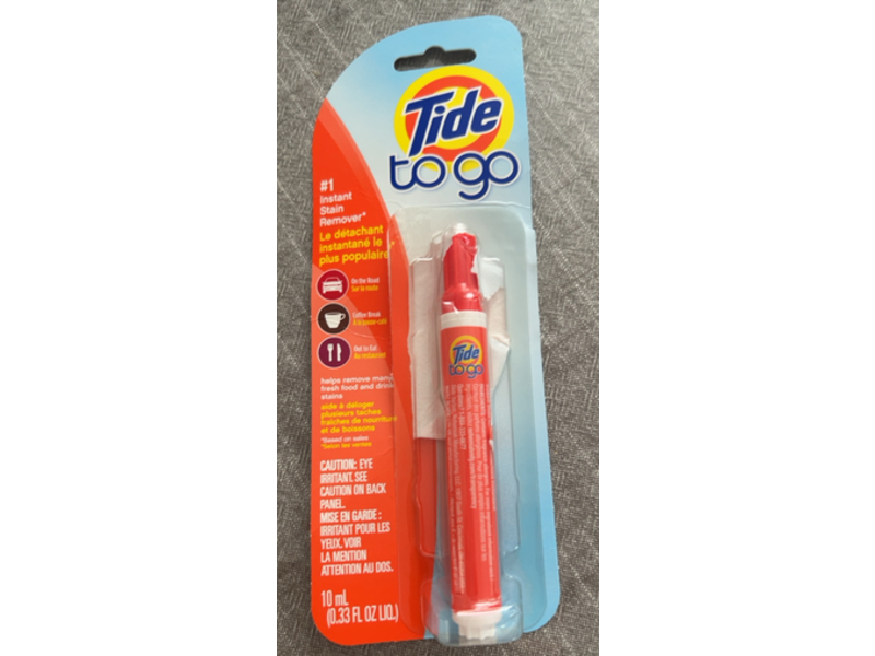 Tide To Go Instant Stain Remover,0.33 fl oz/10 mL