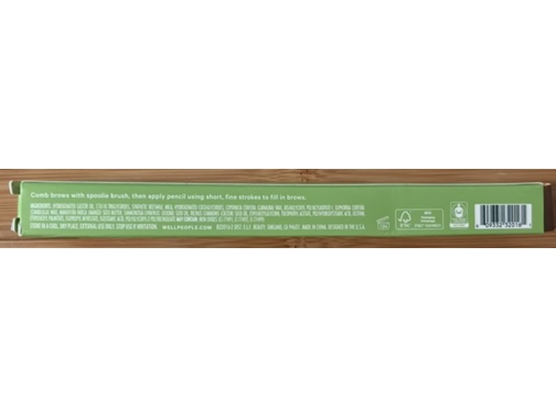 Well People Expressionist Brow Pencil, Neutral Brown, 0.003 oz/0.1 g