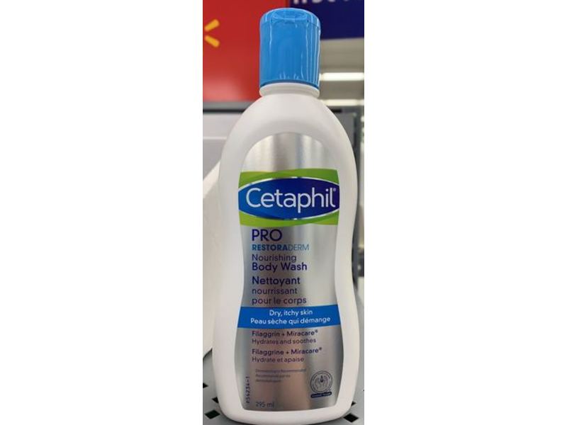 Cetaphil Pro Restoraderm Nourishing Body Wash, 10 fl oz/295 mL