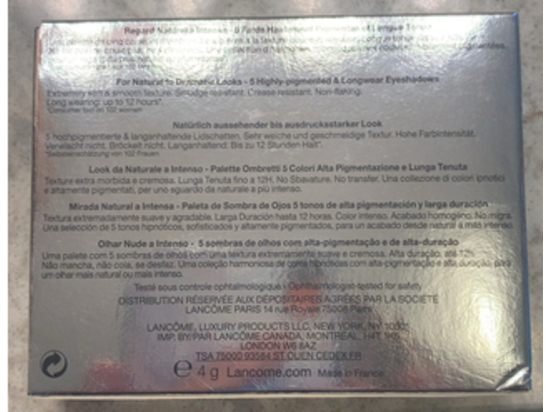 Lancome Paris Highly Pigmented & Longwear Eyeshadows Hypnose Palette, 04 Taupe Craze, 0.14 oz/4 g