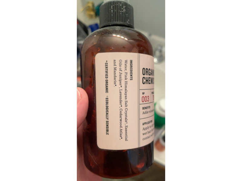 Organic Chemist Texture Spray, 003, 8 oz