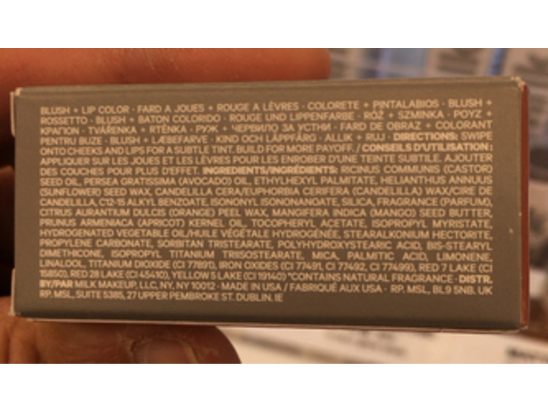 Milk Makeup Lip + Cheek Cream Blush, Engima, 0.21 oz/6 g