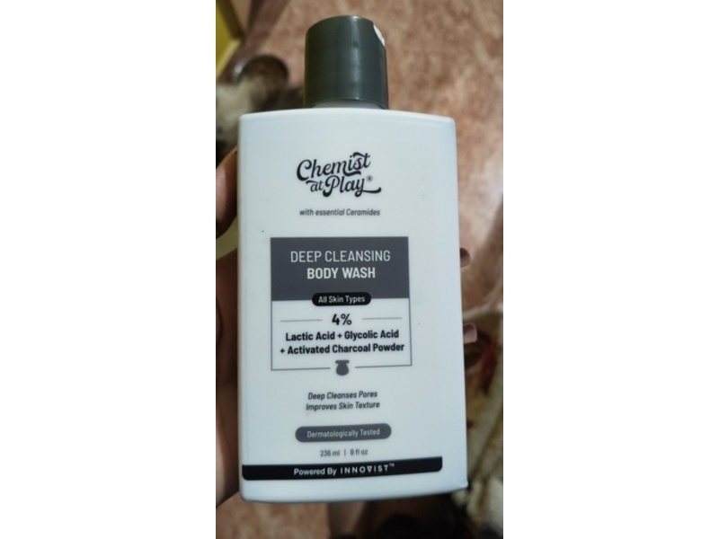 Chemist At Play Body Wash, Deep Cleansing, 8 fl oz/236 mL