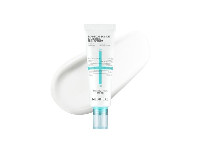 Mediheal Madecassoside Moisture Sun Serum, SPF 50+, 1.69 fl oz/50 mL