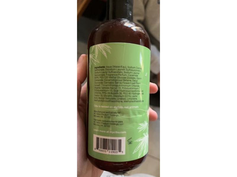 Cibu Cbd Moisture Shampoo, 11.8 fl oz/350 mL