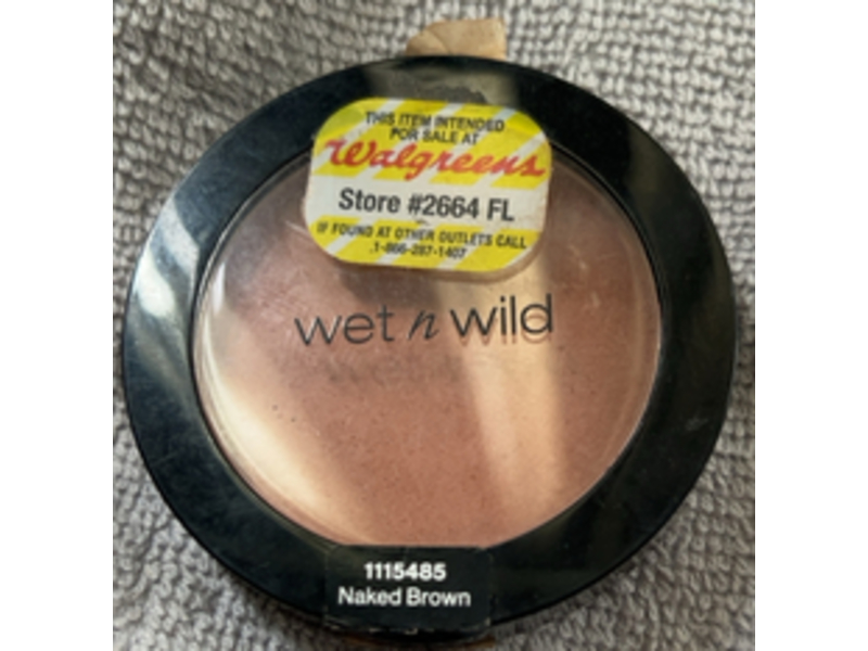 Wet n Wild Powder Color Icon Blush, Naked Brown, 0.21 oz/6 g