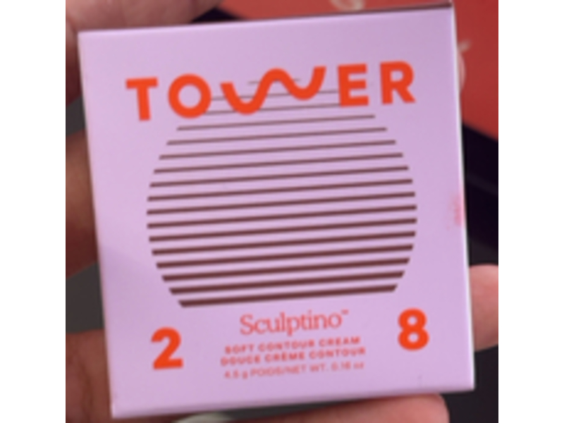 Tower 28 Sculptino Soft Contour Cream, Hammer, 0.16 oz/4.5 g