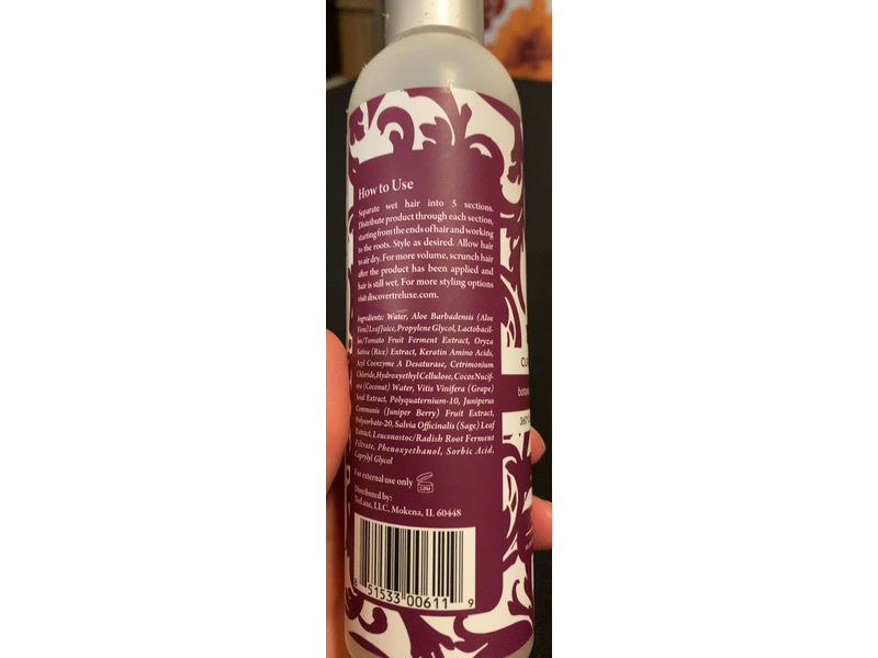 Treluxe Reflex Curl Styling Serum, 8 fl oz/237mL