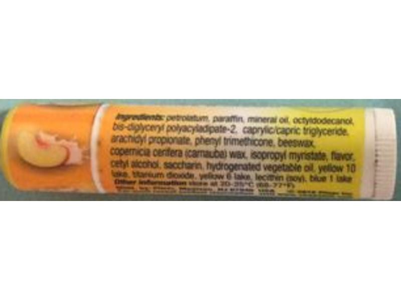 Chapstick Summer Collection Lip Balm, Peaches & Cream, 0.15 oz/4 g, Pack Of 2