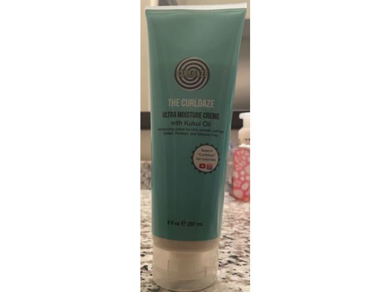 Curl Daze Ultra Moisture Cream, Kukui Oil, 8 fl oz/237 mL