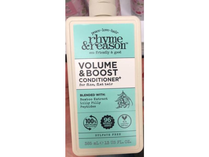 Rhyme & Reason Volume & Boost Conditioner, 13 fl oz/385 mL