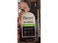 Biore Oil Control Deep Cleansing Pore Strips, Charcoal, 1 Count - Image 3