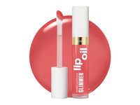 Revlon Super Lustrous Glimmer Lip Oil, 007 Posh Peach, 0.13 fl oz/3.8 mL - thumbnail 1