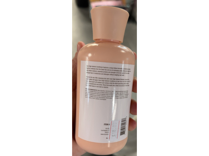 Color Edge Hydrate Conditioner, Organic Argan Oil, 8 fl oz/237 mL