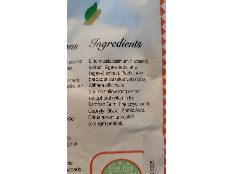 Ecoslay Orange Marmalade Flax Seed and Aloe Curl Definer, 236 mL