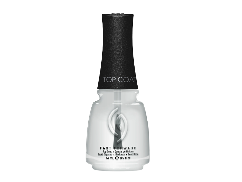 China Glaze Fast Forward Top Coat, 0.5 fl oz/14 mL