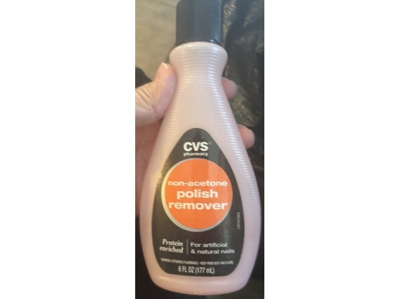 CVS Pharmacy Non-Acetone Polish Remover, 6 fl oz/177 mL