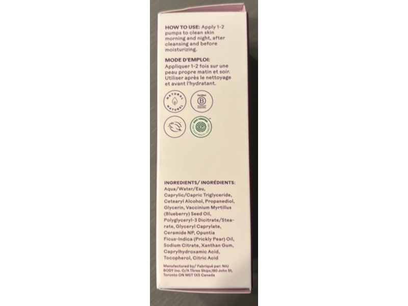 Three Ships Barrier Repair Serum, Replenish, 1 fl oz/30 mL