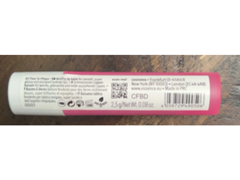 Essence Glossy Butter Balm, Juicy Bomb, 03, 0.08 oz/2.5 g