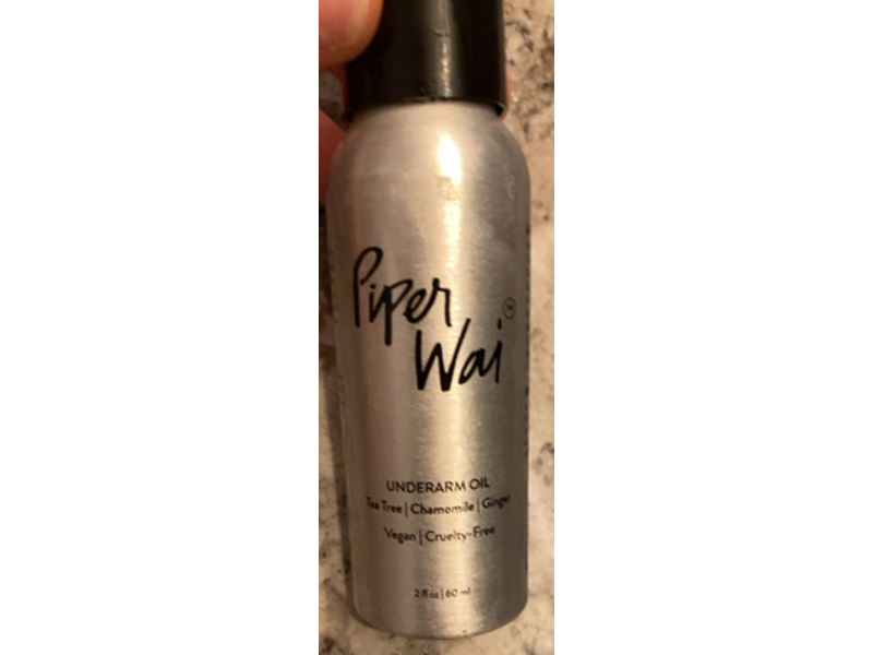 Piper Wai Underarm Oil, Tea Tree, Chamomile, Ginger, 2 fl oz/60 mL