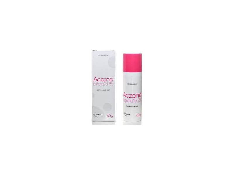 Aczone (dapsone) Gel 7.5%, 60 g, Allergan (RX) Ingredients and Reviews