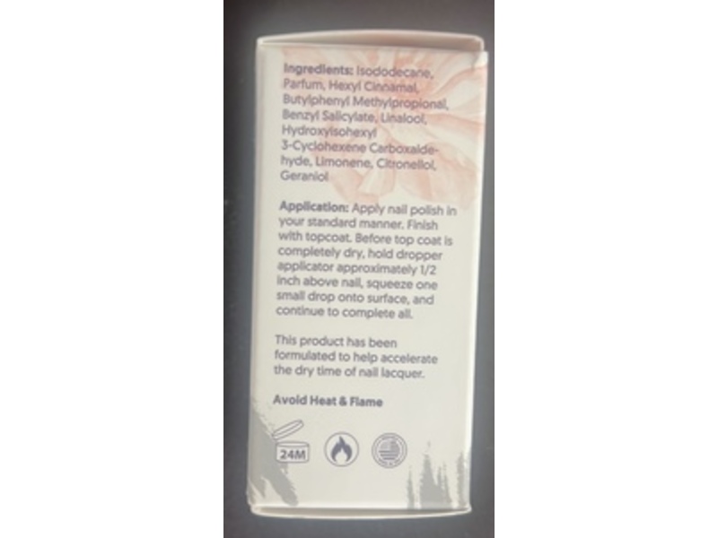 Ella+mila Gotta Jet Quick Dry Nail Drops, 0.45 fl oz/13.3 mL