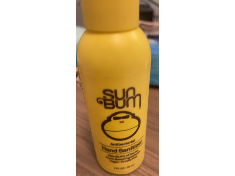 Sun Bum Antibacterial Hand Sanitizer, 2 fl oz/59 mL