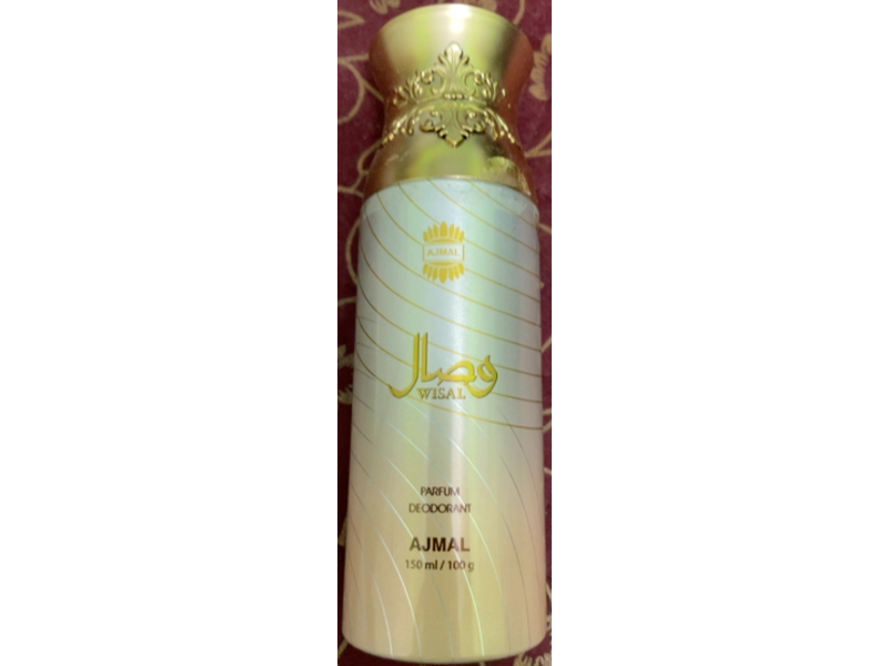 Ajmal Wisal Parfum Deodorant, 150 mL