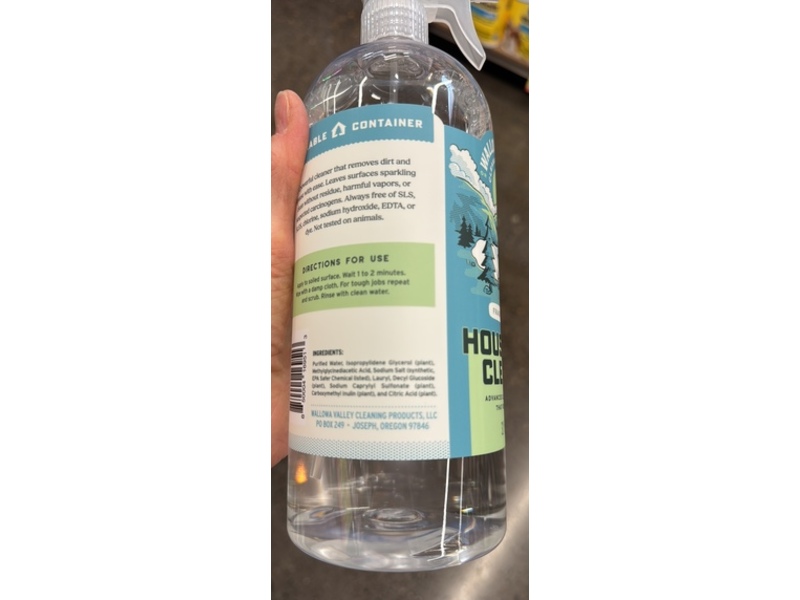 Wallowa Valley Household Cleaner, 32 fl oz