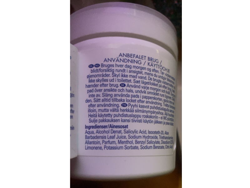 Clearasil Daily Clear Deep Cleansing Pads, 65 Count