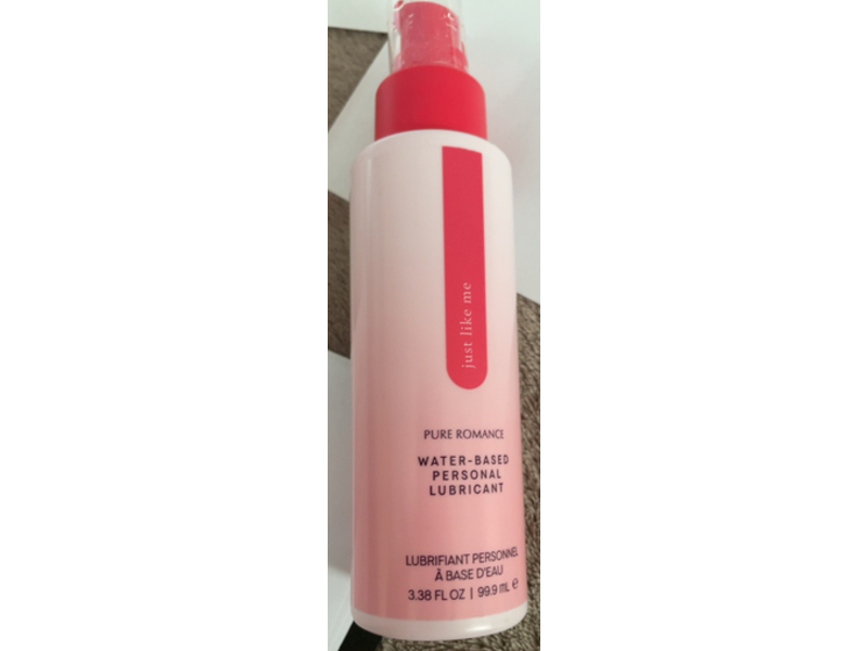 Pure Romance Water Based Personal Lubricant, Just Like Me, 3.38 fl oz/99.9 mL